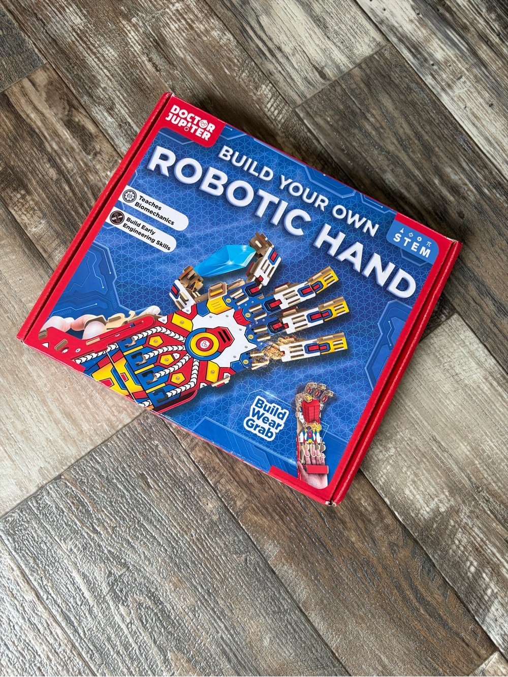 Build Your Own Robotic Hand - Red